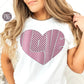 Retro Groovy Typography Love Heart PNG Designs for T-Shirts - Sublimation & DTF Printing