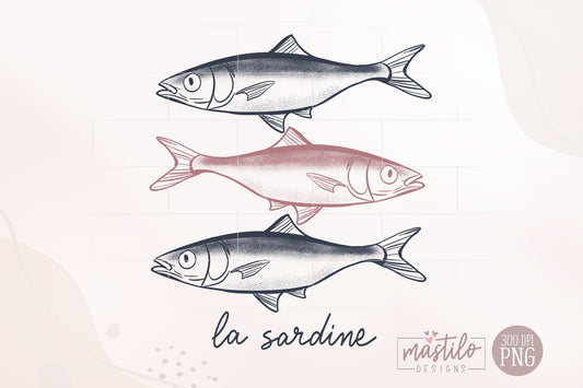 Sardine Fisherman Aesthetic, Sardine PNG, Coastal Artwork, Coastal Vibes, Trendy Sardine Png Digital Design