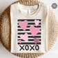 XoXo Valentine's Day PNG Sublimation Design, Valentines Png Designs, Retro Png