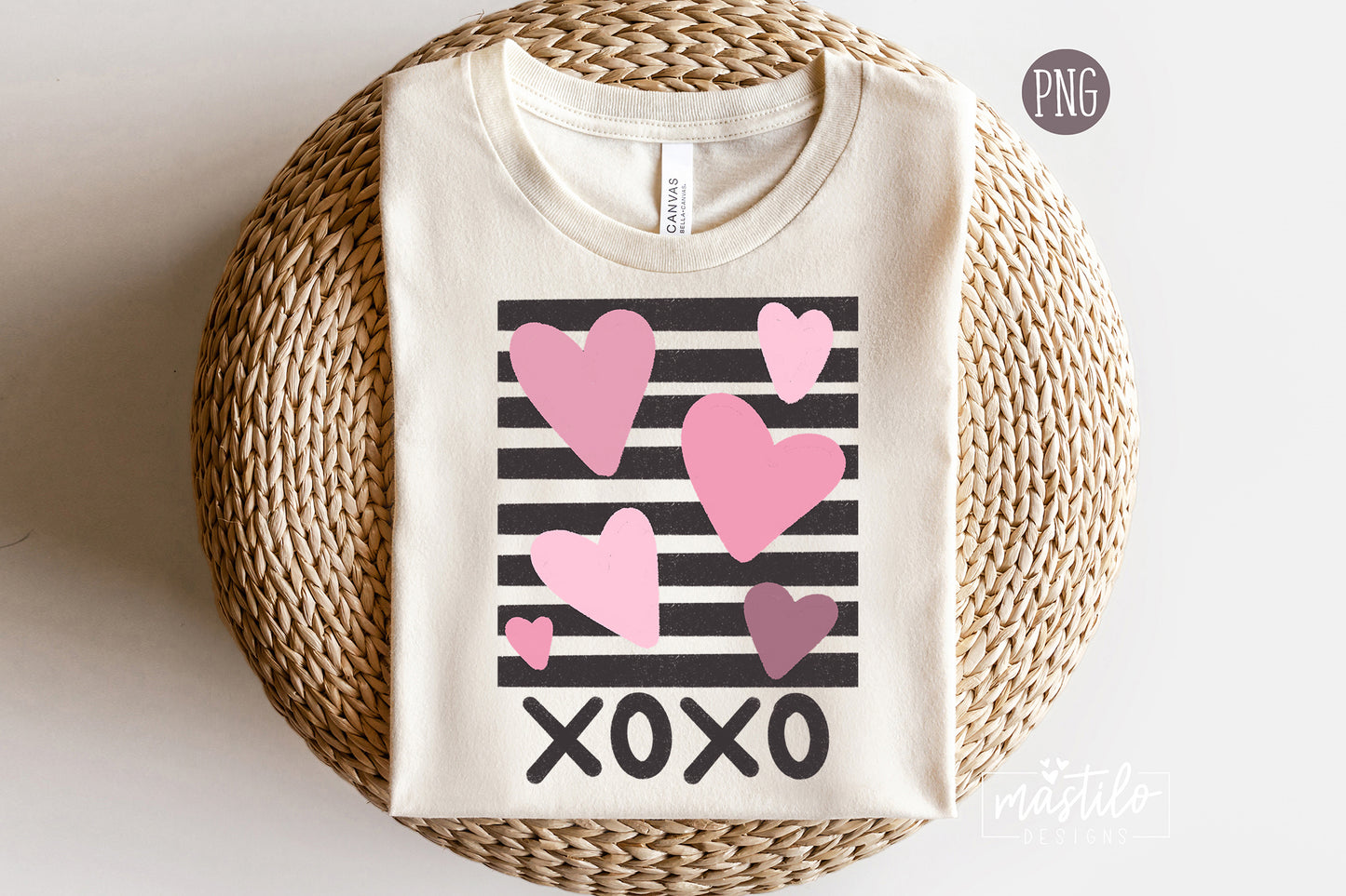 XoXo Valentine's Day PNG Sublimation Design, Valentines Png Designs, Retro Png