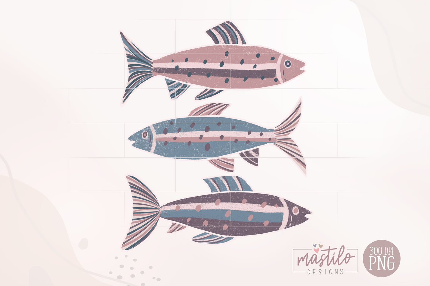 Colorful Fish Fisherman Aesthetic, Fish PNG, Coastal Artwork, Coastal Vibes, Trendy Fish Png Digital Design