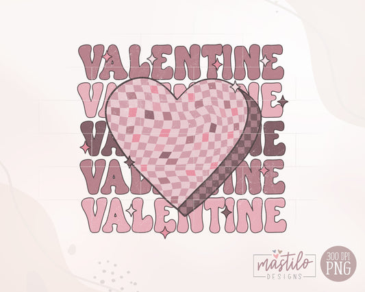 Valentine Png, Valentine's Sublimation Png, Retro Love PNG