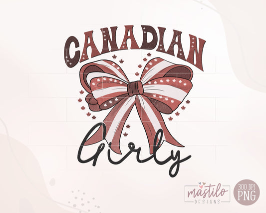 Canadian Girly Png, Coquette Canada Day Png, Canada Day Png, Canadian Flag Png, Canada Png