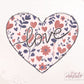 Valentine's Day PNG Sublimation Design, Love Romantic Heart, Valentines Png Designs