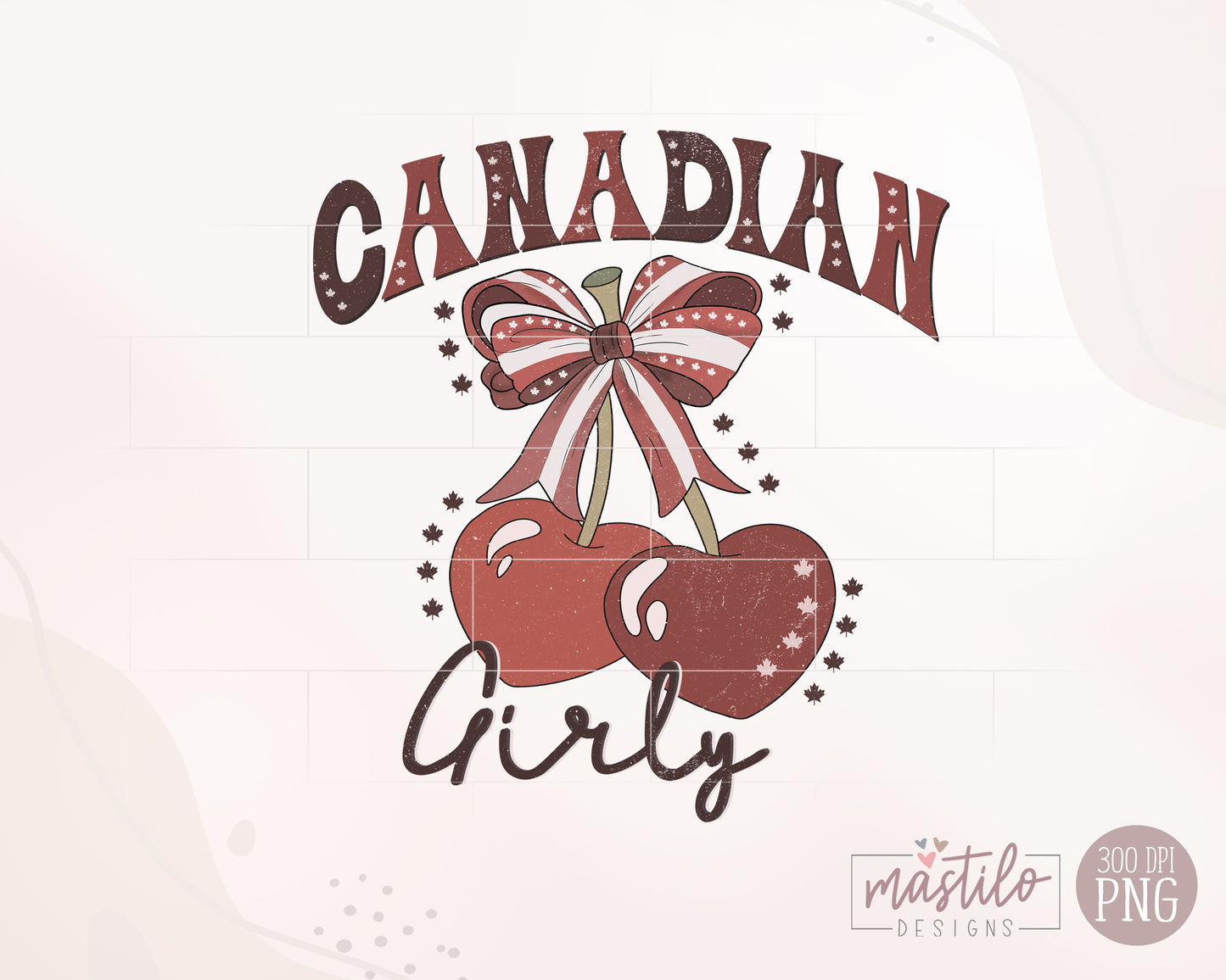 Canadian Girly Png, Coquette Canada Day Png, Canada Day Png, Canadian Flag Png