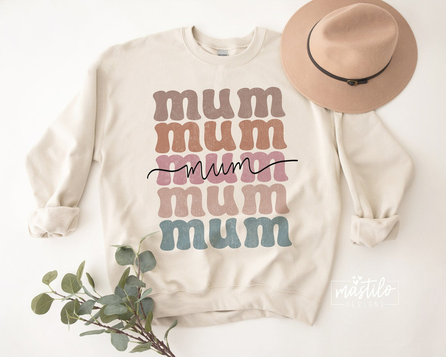 Mum Png, Mum Boho Distressed png, Sublimation designs