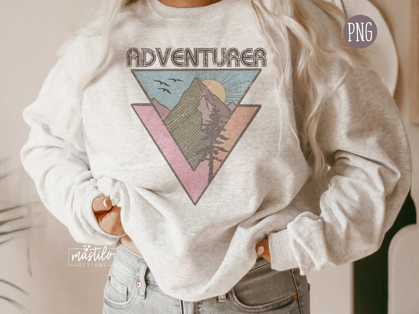 Adventurer Png, Adventure Sublimation Design, Retro Png