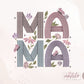 Mama Sublimation PNG, Sublimation designs, Boho Mama sublimation Design