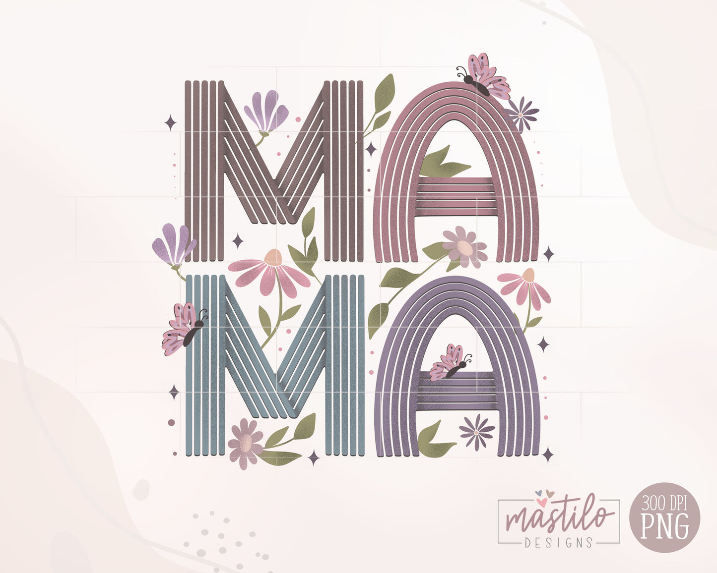 Mama Sublimation PNG, Sublimation designs, Boho Mama sublimation Design