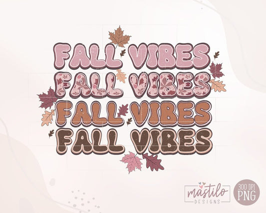 Boho Fall Sublimation Designs, Fall Vibes Png, Retro Fall DTF Png