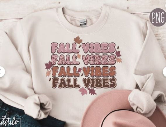 Boho Fall Sublimation Designs, Fall Vibes Png, Retro Fall DTF Png