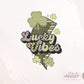 Lucky Vibes Retro PNG, St Patrick's Png, Groovy Png, St Patrick's Sublimation