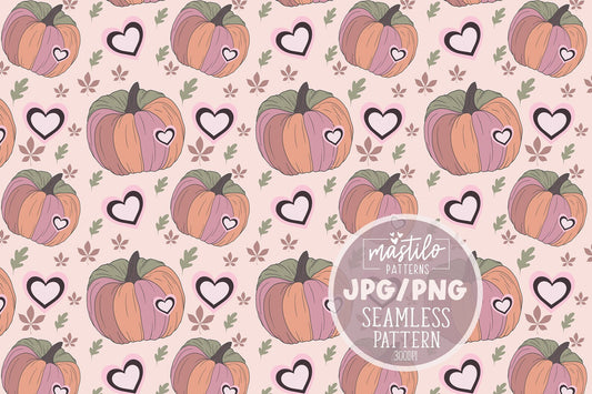 Pumpkin Seamless File, Fall Seamless Pattern, Pumpkins Png