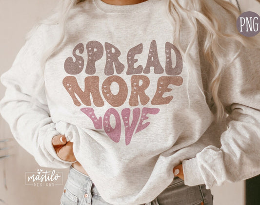 Spread More Love PNG, Christian PNG Designs