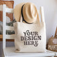 Cotton Canvas Bag Mockup, Print On Demand, SVG Mockup, Sublimation Bag MockUp