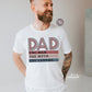 Retro Dad PNG file, trendy Sublimation, Dad The Man The Myth The Legend png