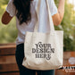 Model Tote Bag Mock up, Aesthetic Tote Bag, Bag Mockup