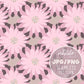 Retro Daisies Seamless Pattern, Floral Fabric Pattern Design, Retro Seamless