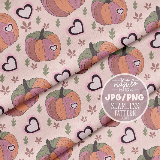 Pumpkin Seamless File, Fall Seamless Pattern, Pumpkins Png