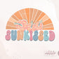 Sunkissed Summer Retro png, Summer Sublimation downloads