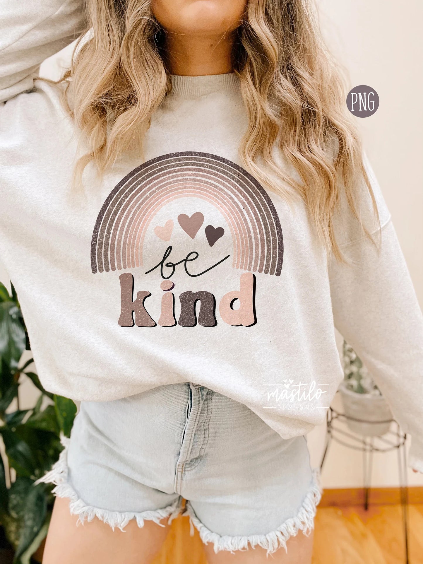 Be Kind png, Sublimation downloads, Boho png designs