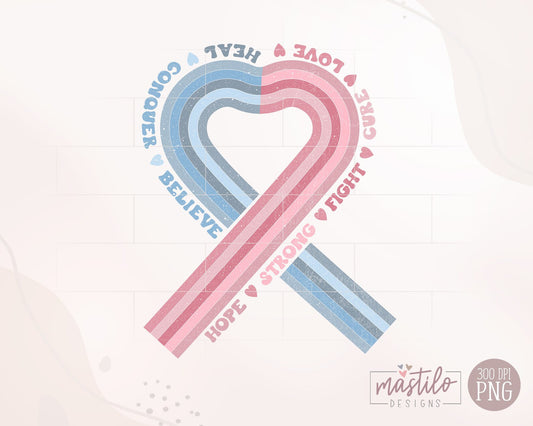 Pregnancy and Infant Loss Awareness Ribbon Png