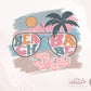 Beach Babe Retro Png, Retro Beach png, Summer Sublimation downloads