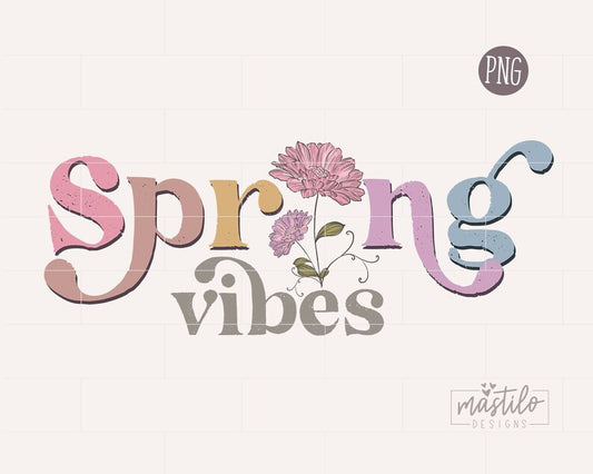 Spring Vibes PNG