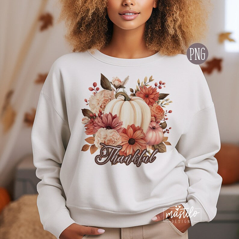 Boho Pumpkin Png, Fall Sublimation Designs, Fall Vibes Png