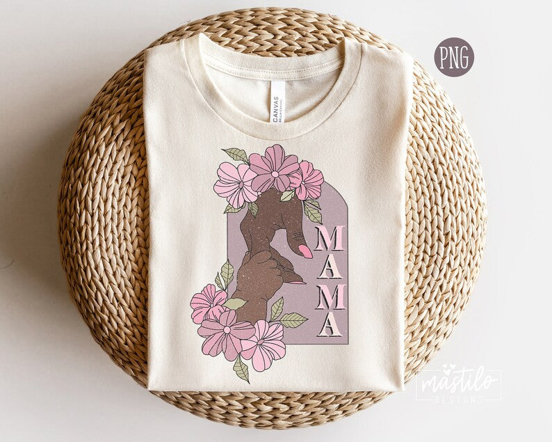 Retro Mama PNG, Mom Sublimation, Vintage Mama Graphic