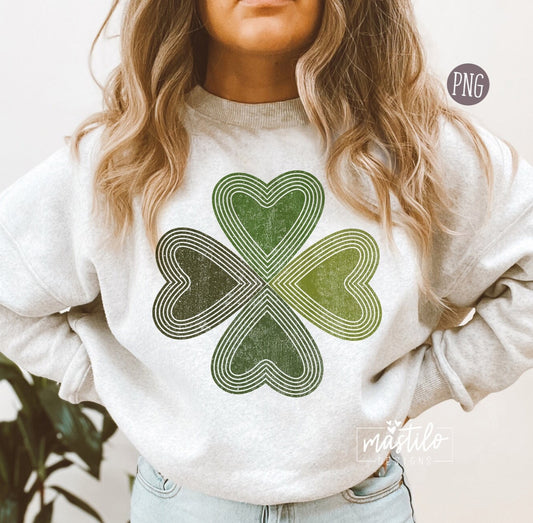 Retro Clover Png