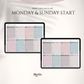 PLR Weekly Planner Page, Simple Minimalist Planner || Commercial Use