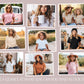 Pink Bella Canvas 3001 Tshirt Model Mockup, Beach Lifestyle Mockup