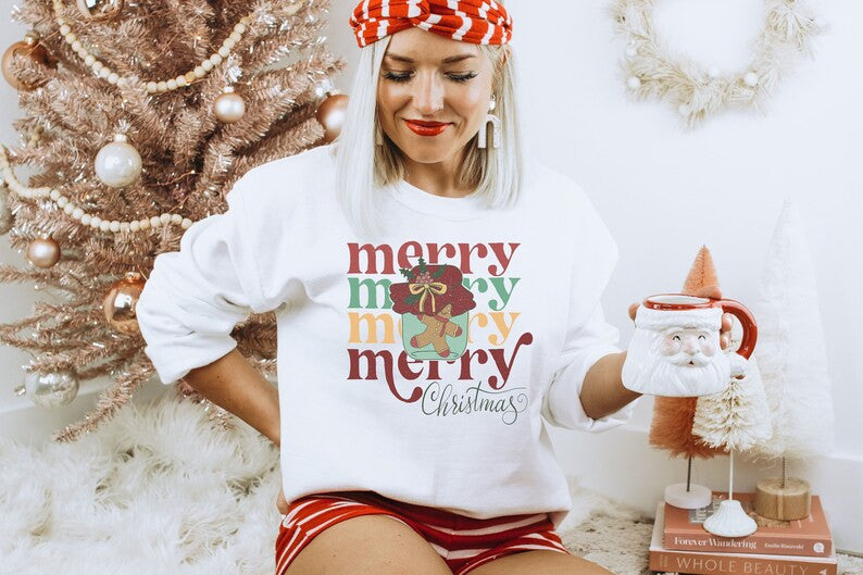 Christmas Sublimation Designs, Merry Christmas Png