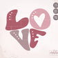 Valentines Groovy SVG, Valentines Retro Svg, Valentines Boho SVG Designs