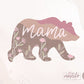 Mama Bear Png, Boho Sublimation Design, Boho Png, Mom Life