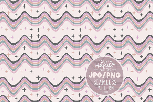 Retro Seamless Repeat Pattern, Seamless Pattern Png, Stripes, Pink Blue