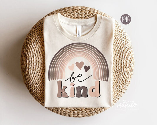 Be Kind png, Sublimation downloads, Boho png designs