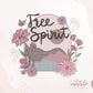 Free Spirit Png, Boho Sublimation Png, Free Spirit Sublimation Download