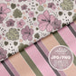 Seamless Pattern, Floral Background, Main File + Coordinate