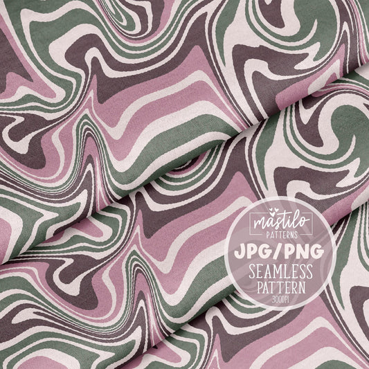 Marble Swirls Geometric Pattern, Liquid Marble Seamless Pattern