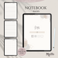 PLR Digital Planner Template, Hyperlinked PLR, Commercial Use Planner