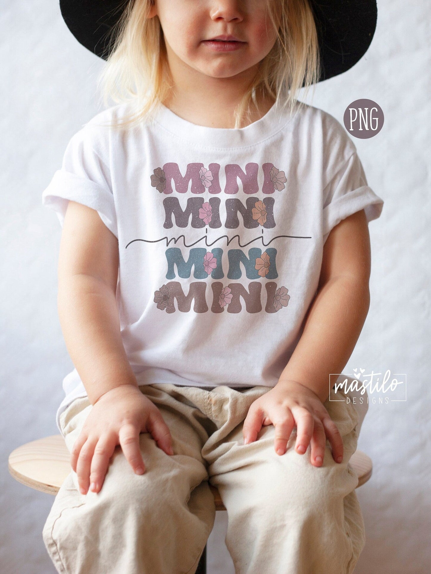 Retro Mini Png, Mini Sublimation PNG, Boho Mini sublimation Design