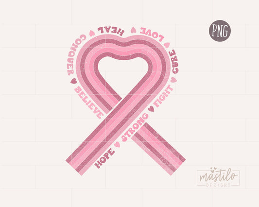 Awareness, Pink Ribbon, Breast Cancer Png, Awareness Sublimation