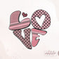 Love PNG, Valentines Png Designs, Retro Png, Groovy Png