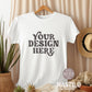 Bella Canvas 3001 T-shirt Mockup, Boho Shirt Mockup Setup