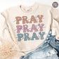 Christian Sublimation Designs, Pray PNG, Christian Shirt Designs