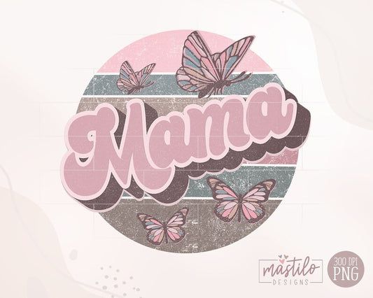 Mama Retro Png, Retro Png, Mother's day Png