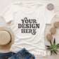 Styled Flatlay Mockup, Boho Mockup, Mockups, Natural Shirt Mockup