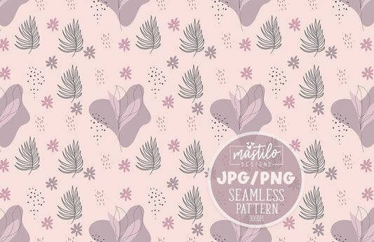 Abstract Seamless Pattern Design, Boho Fabric Pattern Design